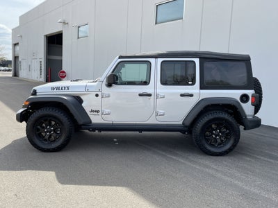 2022 Jeep Wrangler Unlimited Willys Sport
